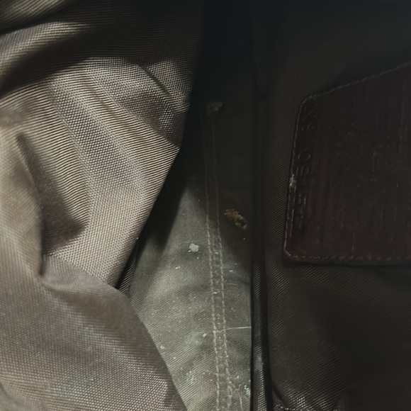 Brighton Red Tapestry Braided  Shoulder Strap Bag - Picture 4 of 7